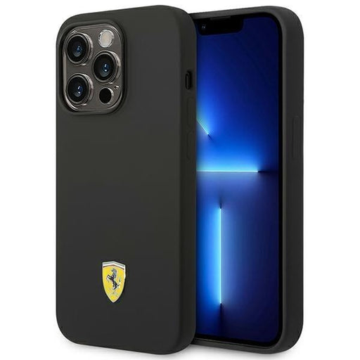 Кейс Ferrari FEHCP14XSIBBK за iPhone 14 Pro Max