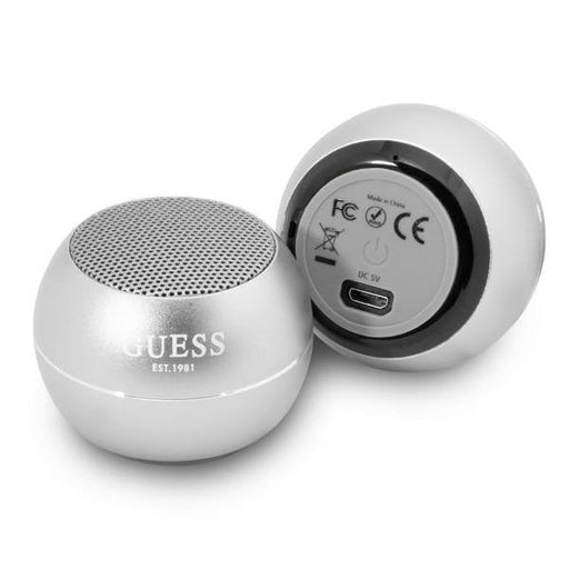 Безжична колонка Guess GUWSALGEG Bluetooth 5.0 300mAh сива