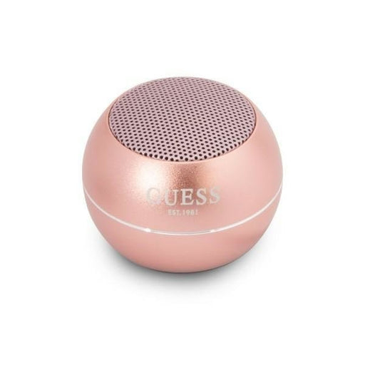 Безжична колонка Guess GUWSALGEP Bluetooth 5.0 300mAh розова