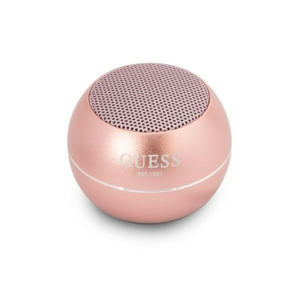 Безжична колонка Guess GUWSALGEP, Bluetooth 5.0, 300mAh, розова