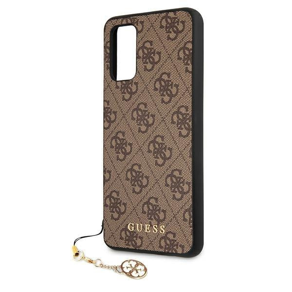 Кейс Guess GUHCA325GF4GBR A325 A32 LTE, кафяв / кафяв, твърд, 4G Charms Collection