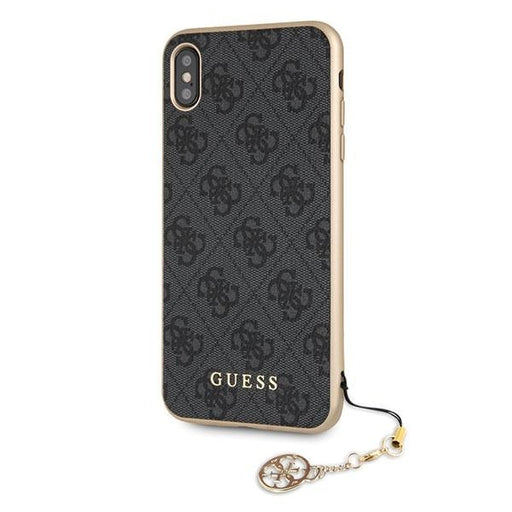 Кейс Guess GUHCI65GF4GGR за iPhone Xs Max сив