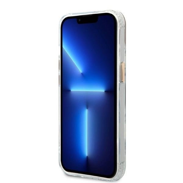 Кейс Guess GUHMP13MHTRMD за iPhone 13 6.1", златен / златен, твърд, Metal Outline Magsafe