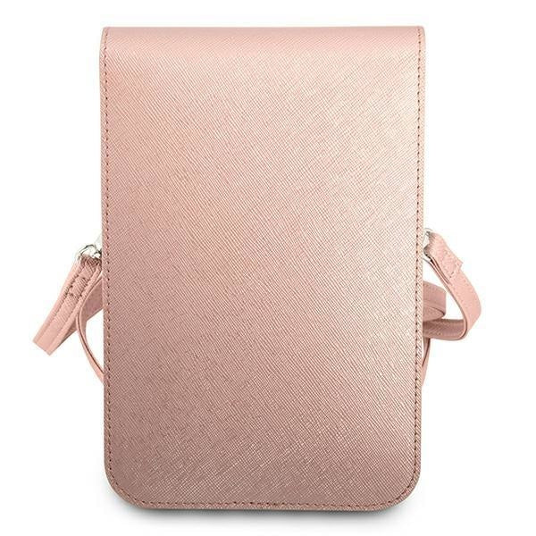 Чанта Guess GUWBSATMPI, розова, Saffiano Triangle