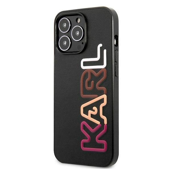 Кейс Karl Lagerfeld KLHCP13LPCOBK за iPhone 13 Pro / 13 6,1", черен / черен, твърд, Multipink Brand