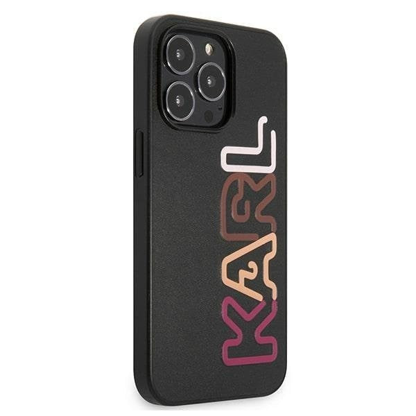 Кейс Karl Lagerfeld KLHCP13LPCOBK за iPhone 13 Pro / 13 6,1", черен / черен, твърд, Multipink Brand
