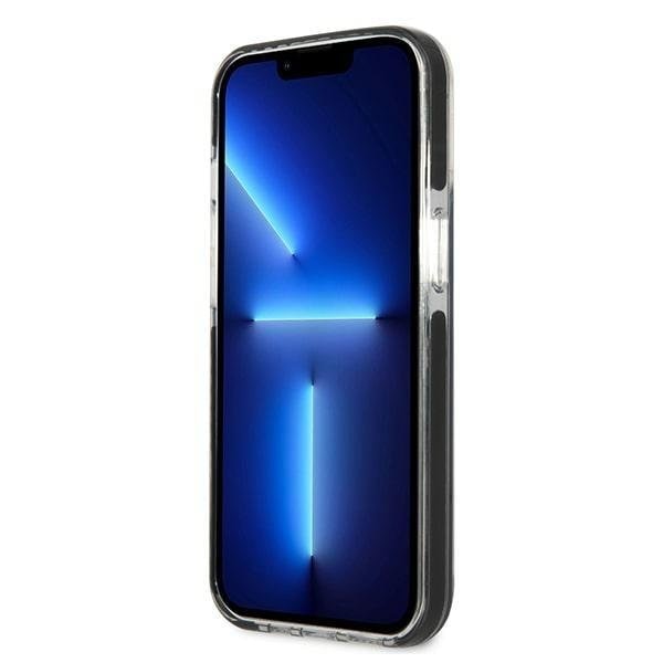 Кейс Karl Lagerfeld KLHCP13LTPE2TK за iPhone 13 Pro / 13 6,1", твърд, черен / черен, Karl&Choupette Head