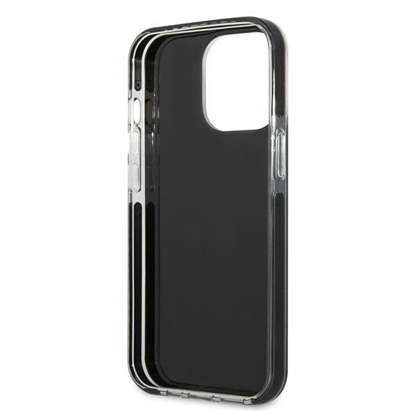 Кейс Karl Lagerfeld KLHCP13LTPE2TK за iPhone 13 Pro / 13 6,1", твърд, черен / черен, Karl&Choupette Head