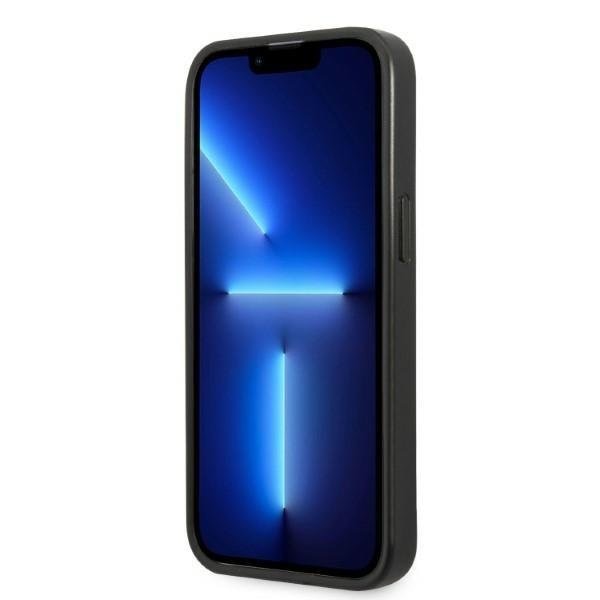 Кейс Karl Lagerfeld KLHCP13XMNMP1K за iPhone 13 Pro Max 6,7", твърд, черен / черен, Monogram Plaque