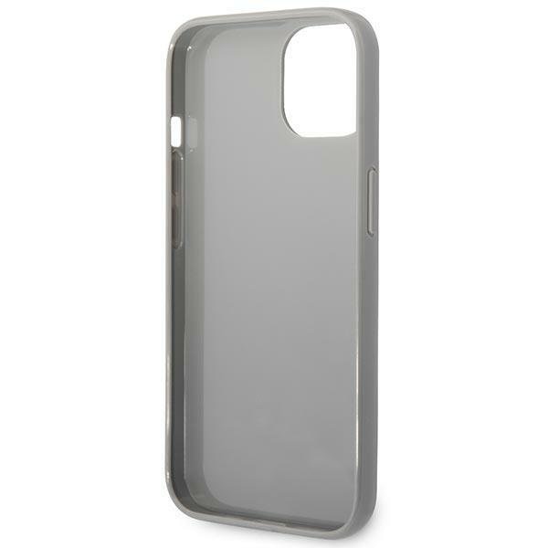 Кейс Karl Lagerfeld KLHCP14MLGMMSV3 за iPhone 14 Plus 6.7", твърд, сребърен / сребърен, Monogram Iridescent