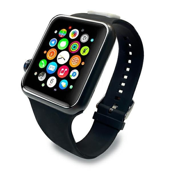 Силиконова каишка Karl Lagerfeld KLAWMSLCK за Apple Watch 38/40/41mm, черен / черен, Silicone Choupette Heads
