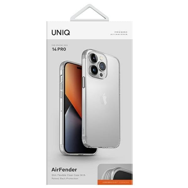 Кейс Uniq Air Fender за iPhone 14 Pro 6.1" прозрачен
