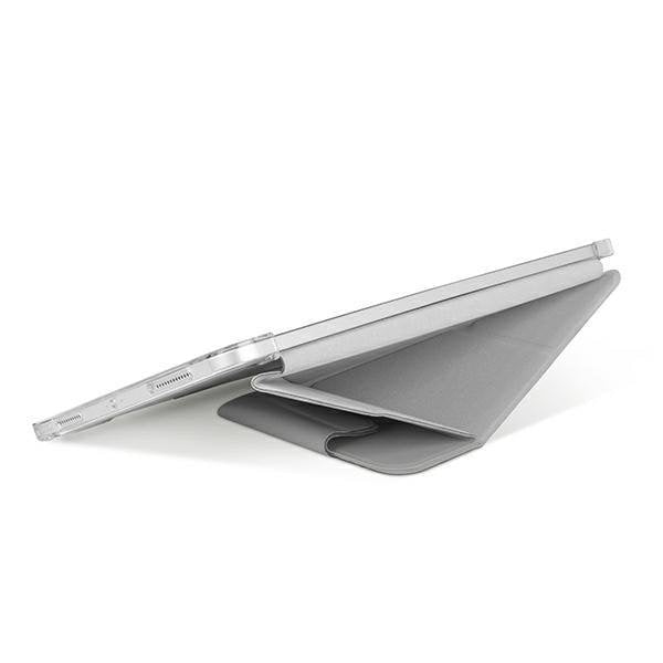 Калъф UNIQ etui Camden за iPad Air 10.9" (2020), със стойка и поставка за стилус, антимикробен, сив