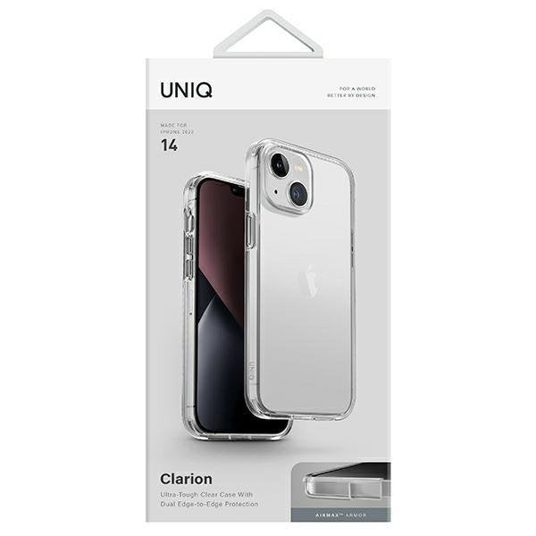 Кейс Uniq Clarion за iPhone 14 6.1" прозрачен / ясен прозрачен