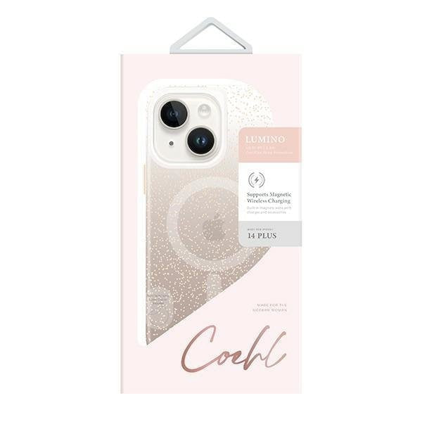 Кейс Uniq Coehl Lumino за iPhone 14 Plus 6.7" златен / златен шампанско