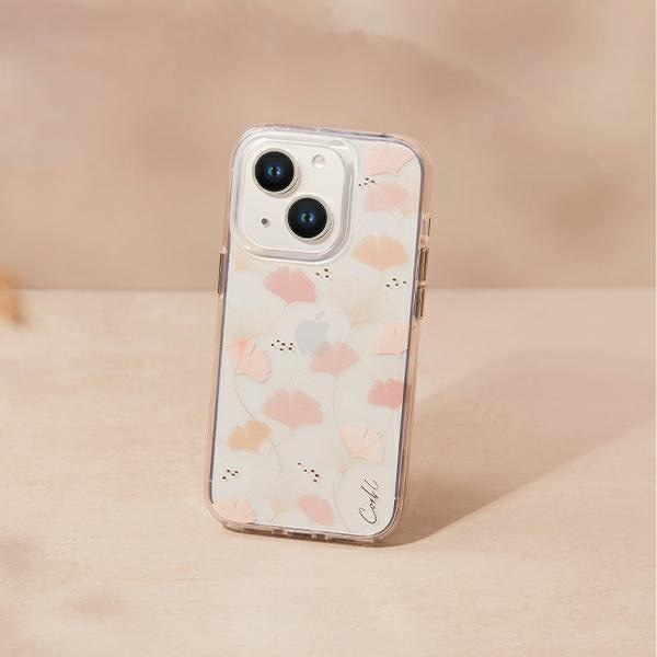 Кейс Uniq Coehl Meadow за iPhone 14 6.1" розов / пролетно розово