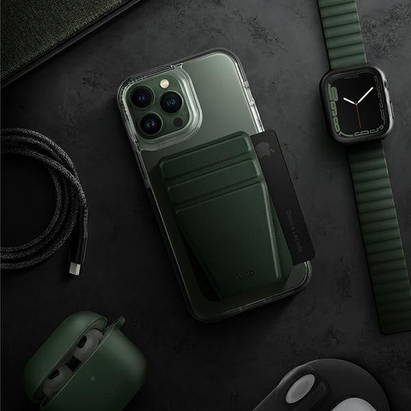 Кейс UNIQ etui Combat за iPhone 13 Pro Max 6.7", зелен