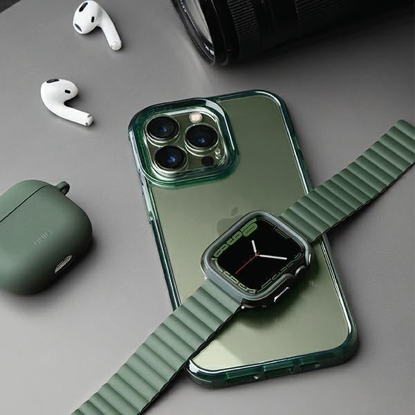 Кейс UNIQ etui Combat за iPhone 13 Pro Max 6.7", зелен