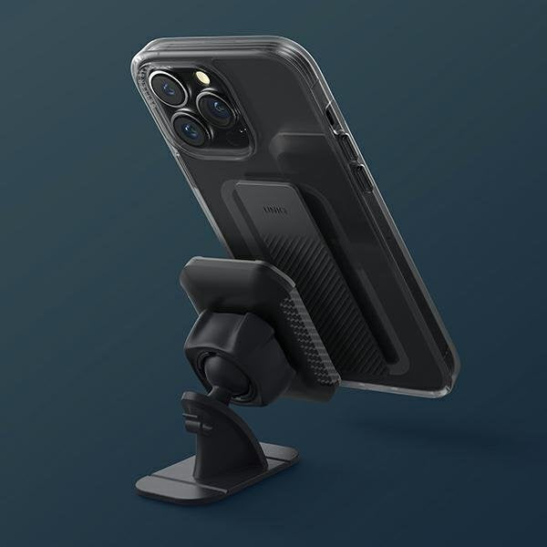 Кейс Uniq Heldro Mount за iPhone 14 Pro 6.1" сив / vapor smoke