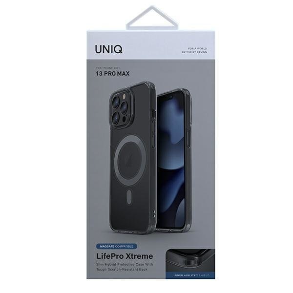 Кейс UNIQ etui LifePro Xtreme за iPhone 13 Pro Max 6.7", сив