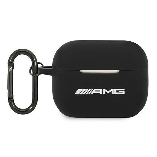 Кейс AMG AMAPRBK AirPods Pro черен / Silicone Big Logo