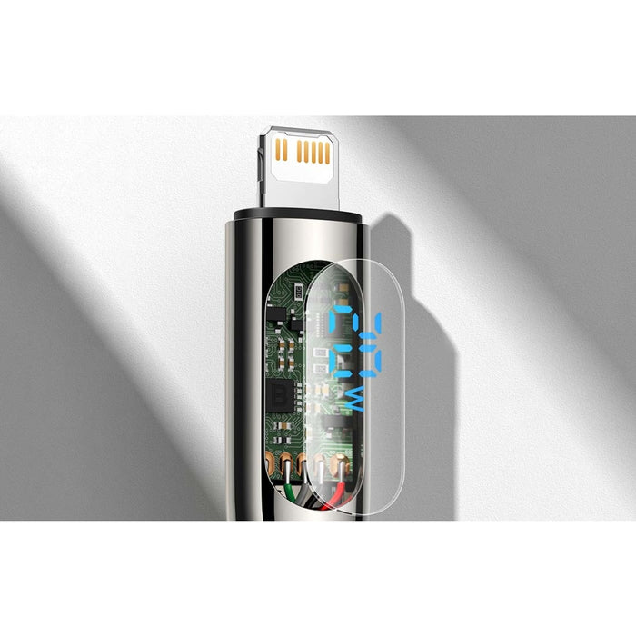 Кабел за зареждане с дисплей USB