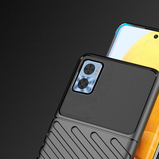 Кейс HQWear Thunder Case за Motorola Moto E22 / E22i черен