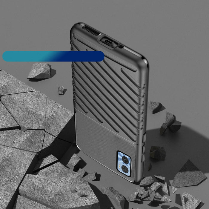 Кейс HQWear Thunder Case за Motorola Moto E22 / E22i черен