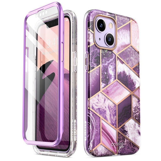 Кейс Supcase Cosmo за iPhone 13 / 14 MARBLE PURPLE