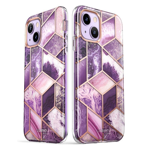 Кейс Supcase Cosmo за iPhone 14 PLUS MARBLE PURPLE