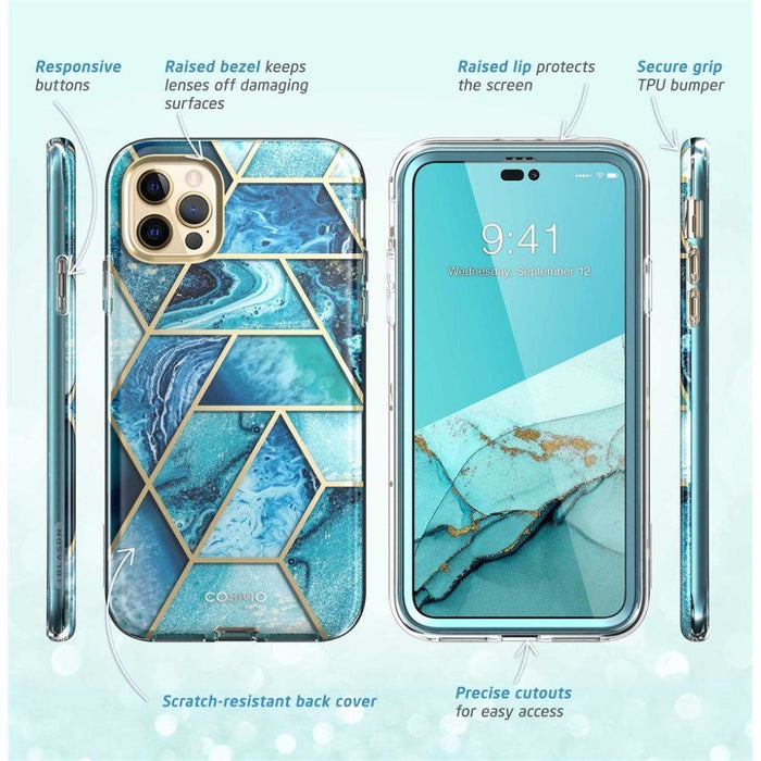Кейс Supcase Cosmo за iPhone 14 PRO MAX, OCEAN BLUE
