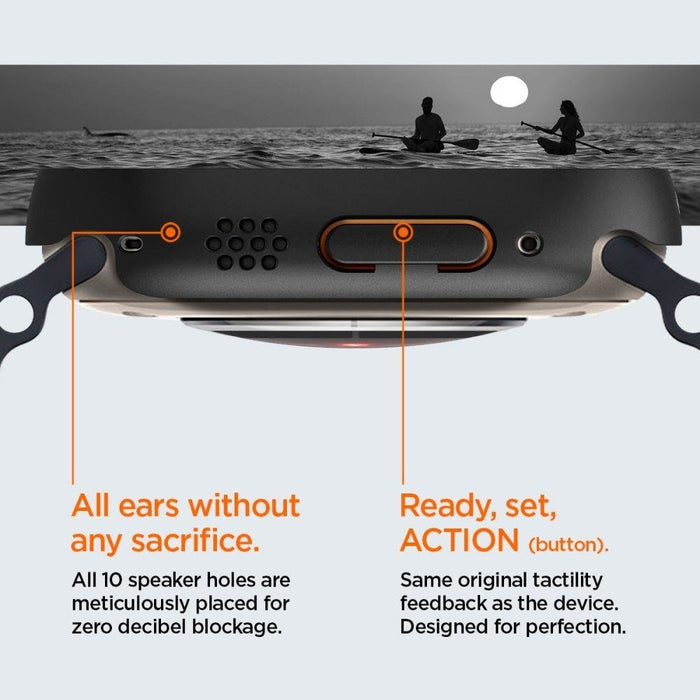 Калъф Spigen Thin Fit 360 за Apple Watch Ultra (49mm) черен