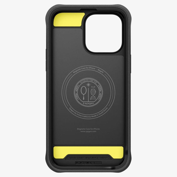 Кейс Spigen Geo Armor 360 за iPhone 14 Pro, съвместим с MagSafe, черен