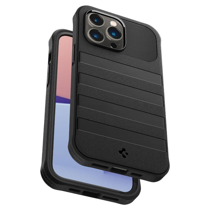 Кейс Spigen Geo Armor 360 за iPhone 14 Pro, съвместим с MagSafe, черен