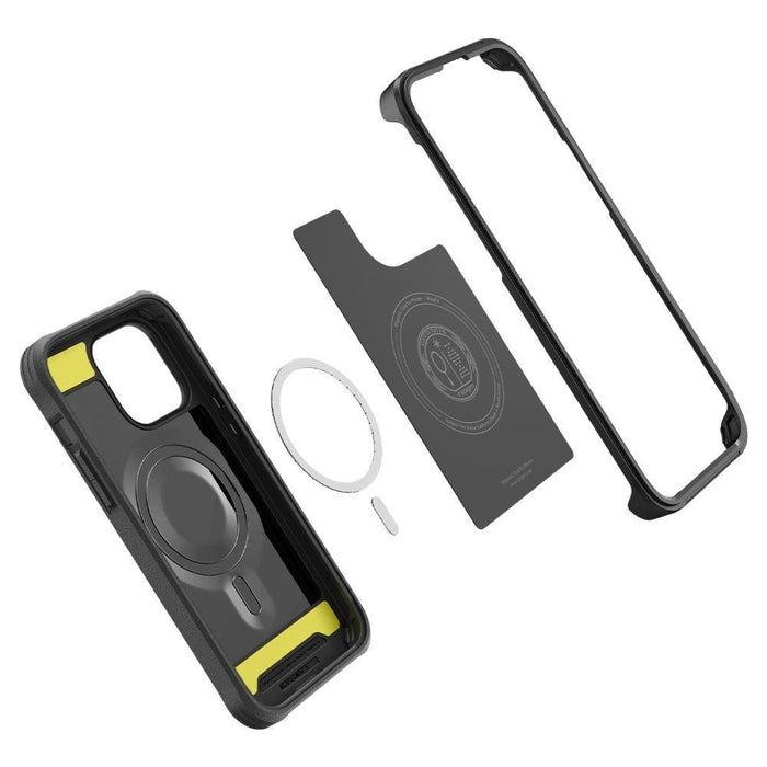 Кейс Spigen Geo Armor 360 за iPhone 14 Pro, съвместим с MagSafe, черен
