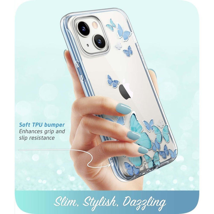 Кейс Supcase Cosmo за iPhone 13 / 14, BLUE FLY