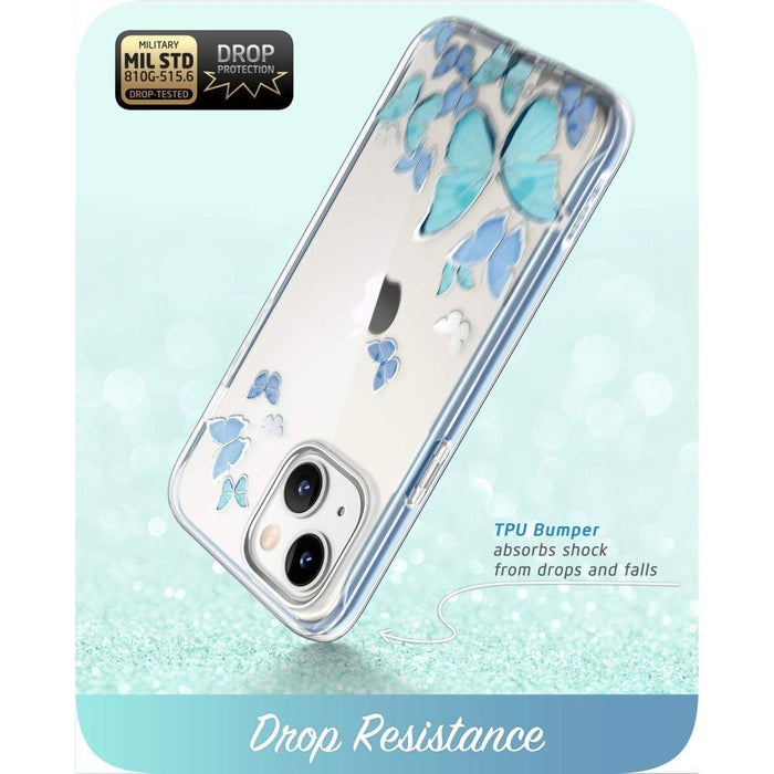Кейс Supcase Cosmo за iPhone 13 / 14, BLUE FLY