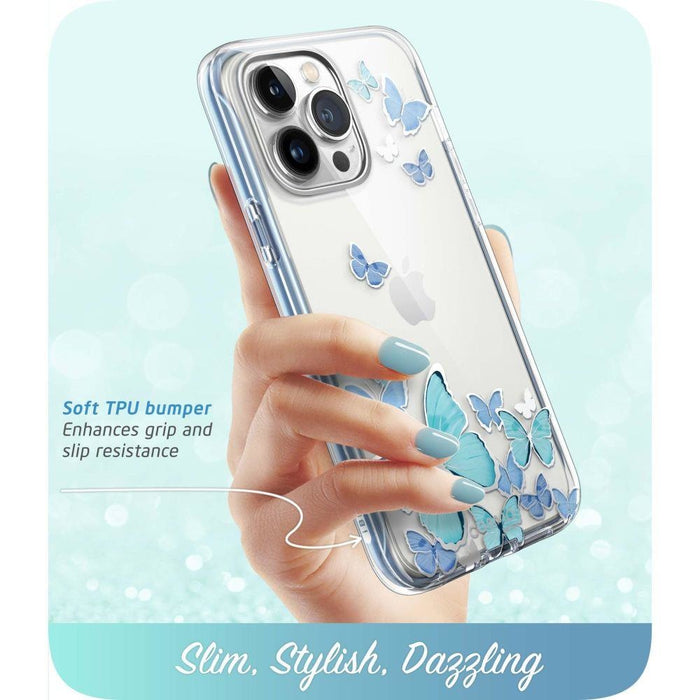 Кейс Supcase Cosmo за iPhone 14 PRO MAX, BLUE FLY