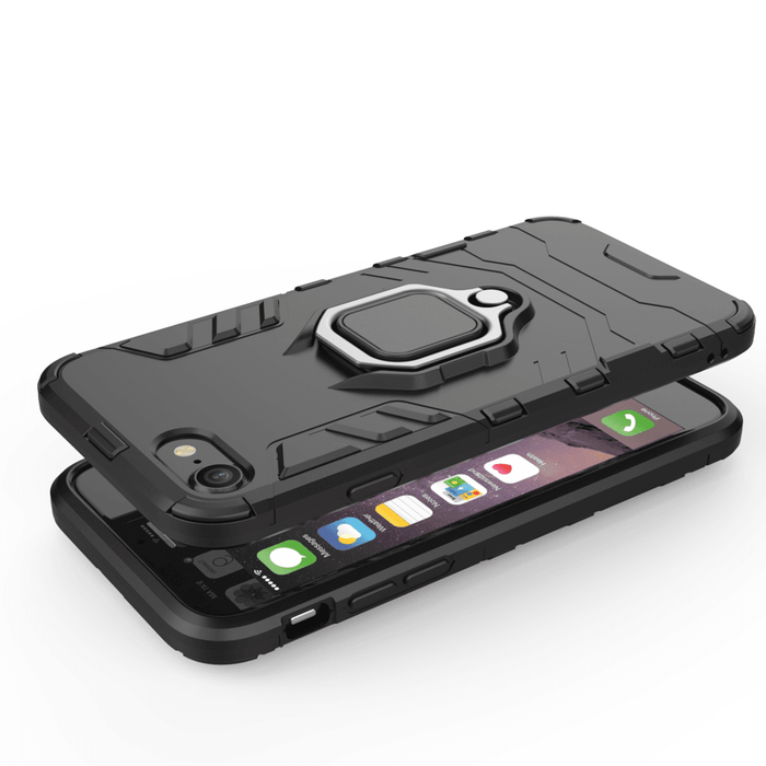 Кейс Ring Armor за iPhone SE / 5S 5 със стойка черен