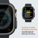 Калъф Spigen Thin Fit за Apple Watch Ultra (49mm) черен