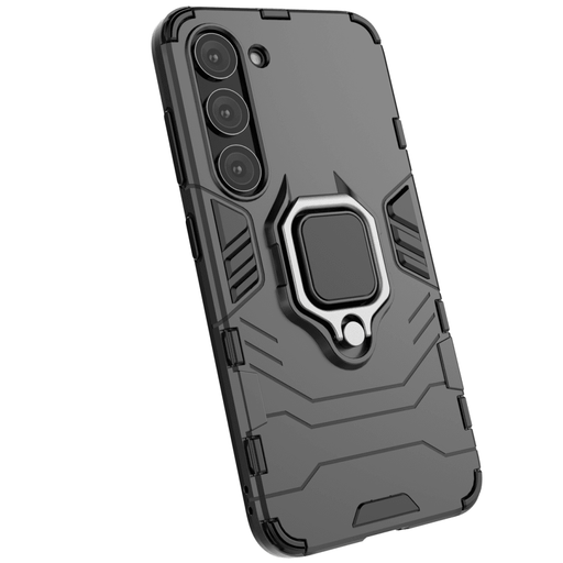 Кейс HQWear Ring Armor Case за Samsung Galaxy S23 черен