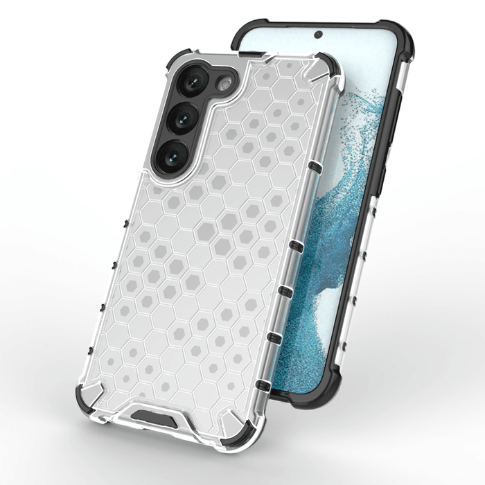 Кейс HQWear Honeycomb за Samsung Galaxy S23 черен