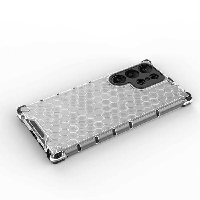 Кейс HQWear Honeycomb за Samsung Galaxy S23 Ultra син