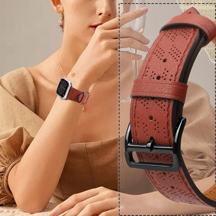 Кожена каишка HQWear Strap Leather за Apple