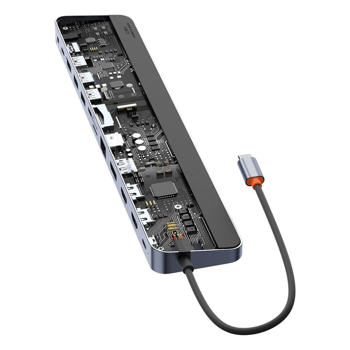 Хъб 12в1 Baseus EliteJoy Gen2 с USB - C кабел