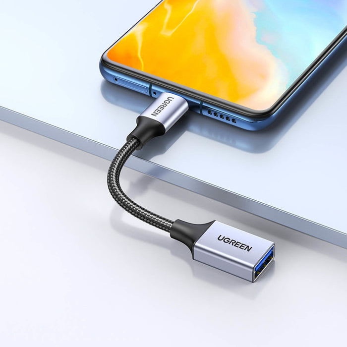 Адаптер Ugreen OTG USB - C към USB - A 5Gb/s