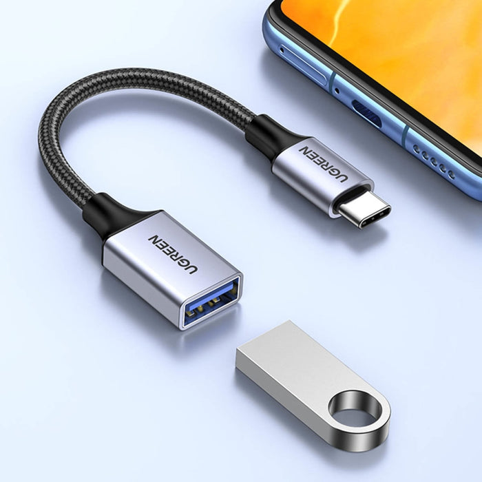 Адаптер Ugreen OTG USB - C към USB - A 5Gb/s