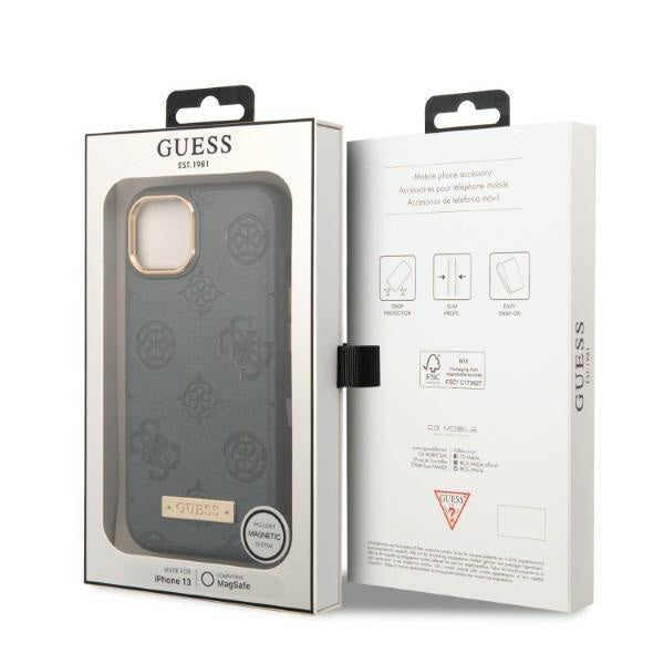 Кейс Guess GUHMP13MSAPSTG за iPhone 13 6.1’ сив