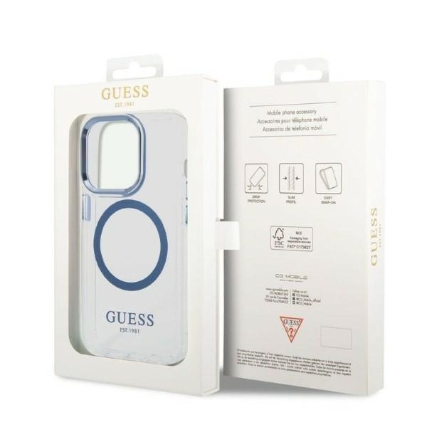 Кейс Guess GUHMP14LHTRMB за iPhone 14 Pro 6.1’