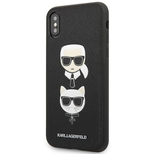 Кейс Karl Lagerfeld KLHCI65SAKICKCBK за iPhone XS Max